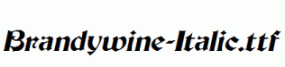 Brandywine-Italic.ttf