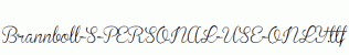 Brannboll-S-PERSONAL-USE-ONLY.ttf