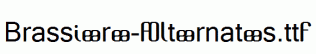 Brassiere-Alternates.ttf