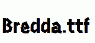 Bredda.ttf