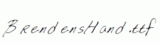 BrendensHand.ttf