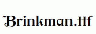 Brinkman.ttf