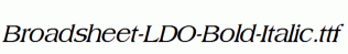 Broadsheet-LDO-Bold-Italic.ttf