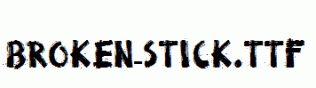 Broken-Stick.ttf