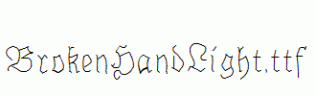 BrokenHandLight.ttf