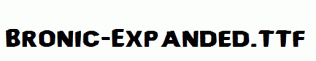 Bronic-Expanded.ttf