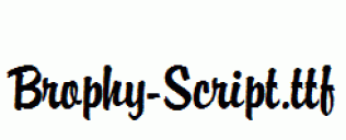 Brophy-Script.ttf