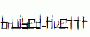 Bruised-Five.ttf