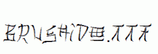 Brushido.ttf