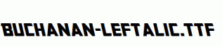 Buchanan-Leftalic.ttf