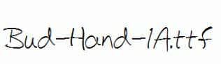 Bud-Hand-1A.ttf