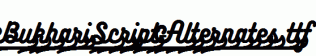 BukhariScript-Alternates.ttf