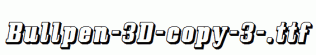 Bullpen-3D-copy-3-.ttf