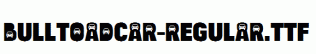 BulltoadCar-Regular.ttf