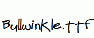 Bullwinkle.ttf