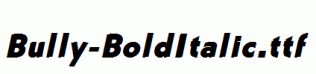 Bully-BoldItalic.ttf