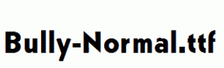 Bully-Normal.ttf