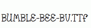 Bumble-Bee-BV.ttf