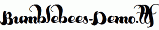 Bumblebees-Demo.ttf