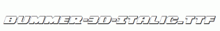 Bummer-3D-Italic.ttf