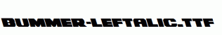 Bummer-Leftalic.ttf