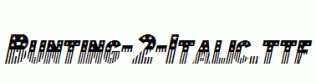 Bunting-2-Italic.ttf