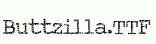 Buttzilla.ttf