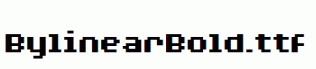 BylinearBold.ttf