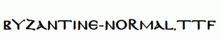 Byzantine-Normal.ttf