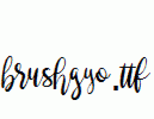 brushgyo.ttf
