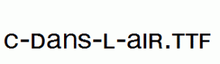 C-Dans-L-air.ttf