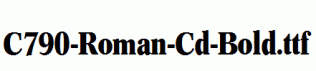 C790-Roman-Cd-Bold.ttf