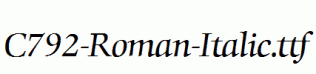 C792-Roman-Italic.ttf