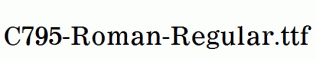 C795-Roman-Regular.ttf