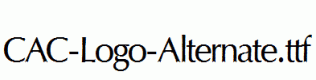 CAC-Logo-Alternate.ttf