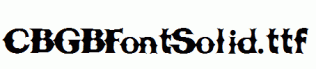 CBGBFontSolid.ttf