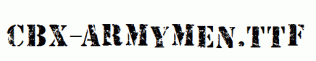 CBX-Armymen.ttf