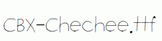 CBX-Chechee.ttf