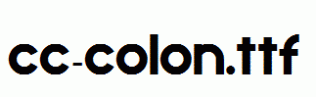 CC-Colon.ttf
