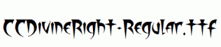 CCDivineRight-Regular.ttf