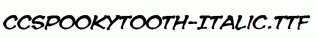 CCSpookytooth-Italic.ttf