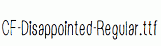 CF-Disappointed-Regular.ttf