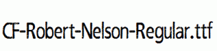CF-Robert-Nelson-Regular.ttf