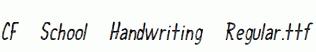 CF-School-Handwriting-Regular.ttf