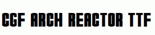 CGF-Arch-Reactor.ttf