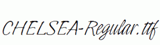 CHELSEA-Regular.ttf