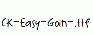 CK-Easy-Goin-.ttf