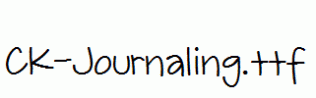 CK-Journaling.ttf