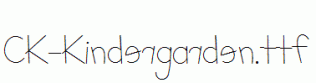CK-Kindergarden.ttf