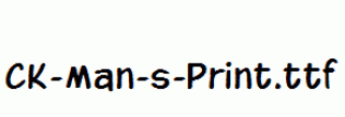 CK-Man-s-Print.ttf